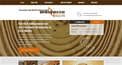 Desktop Screenshot of brennecke-tischlerei.de